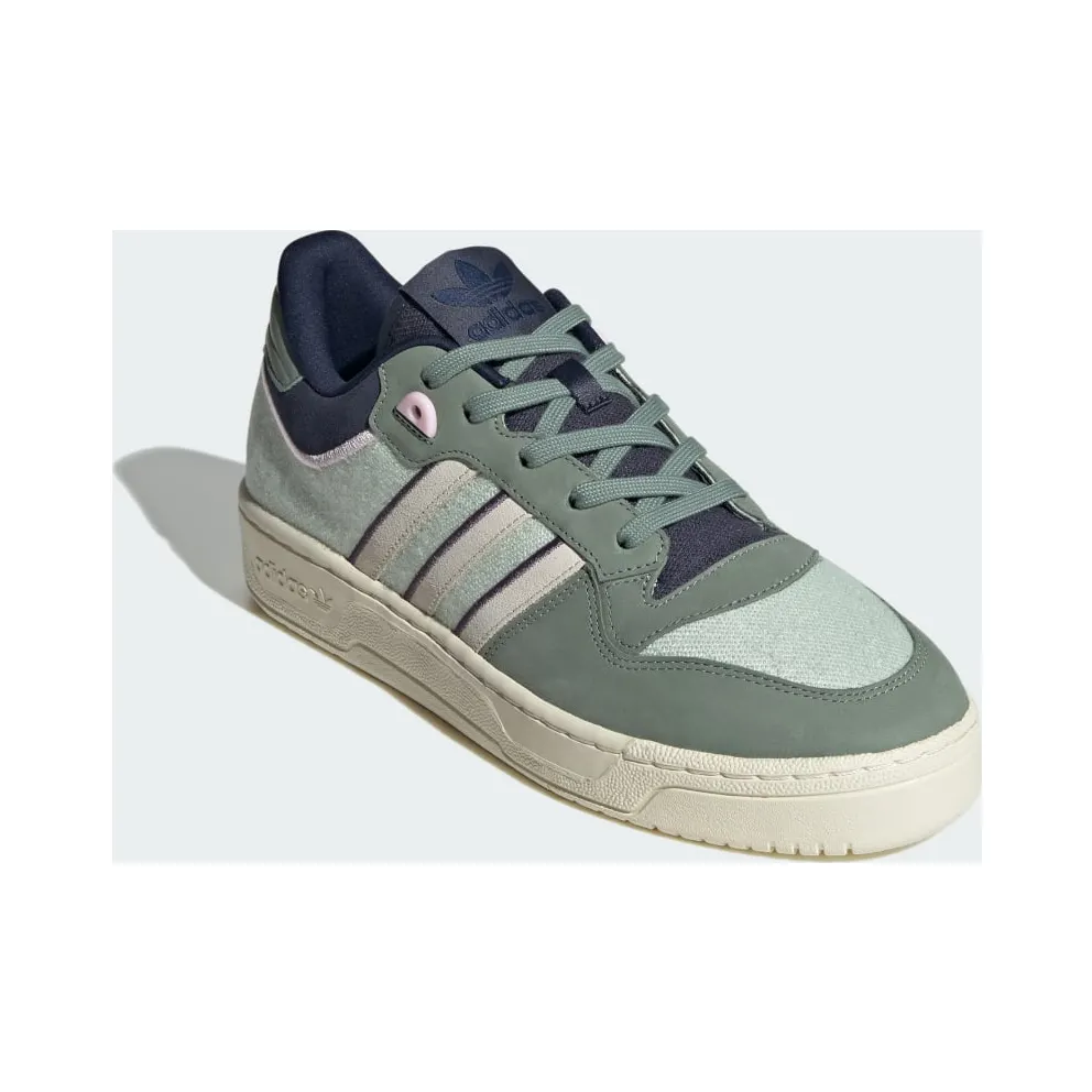 adidas Rivalry Low 86 Basketball Shoes Linen Green / Cream White / Silver Green (IG3040)