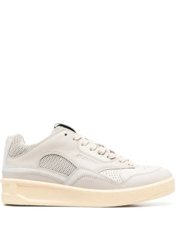 Jil Sander Sneakers mit Kontrasteinsätzen – Grau (J15WS0006P5295)