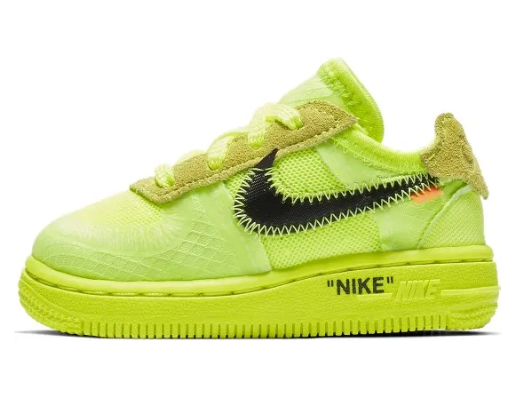 Nike x Off White Air Force 1 Low Volt Kids (2018) (BV0853-700)