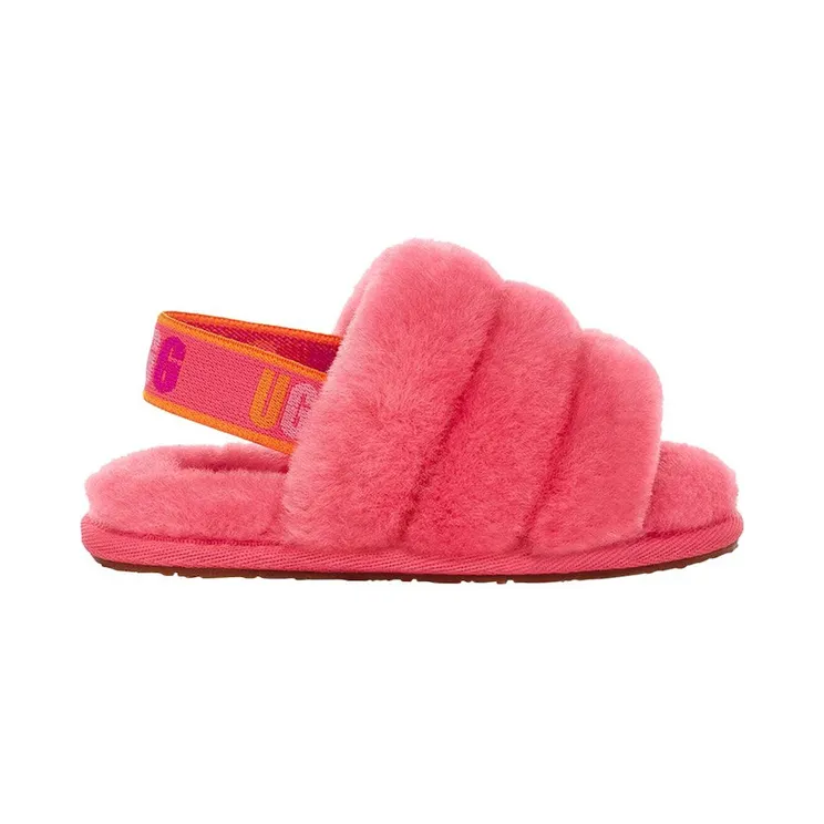 UGG Fluff Yeah Slide Strawberry Sorbet Multi Color (1117462T-SSMLT)
