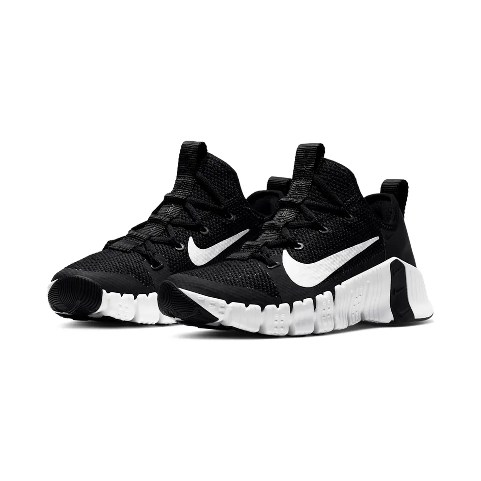 Nike Free Metcon 3 Black White (W) Black/Volt/White (CJ6314-010)