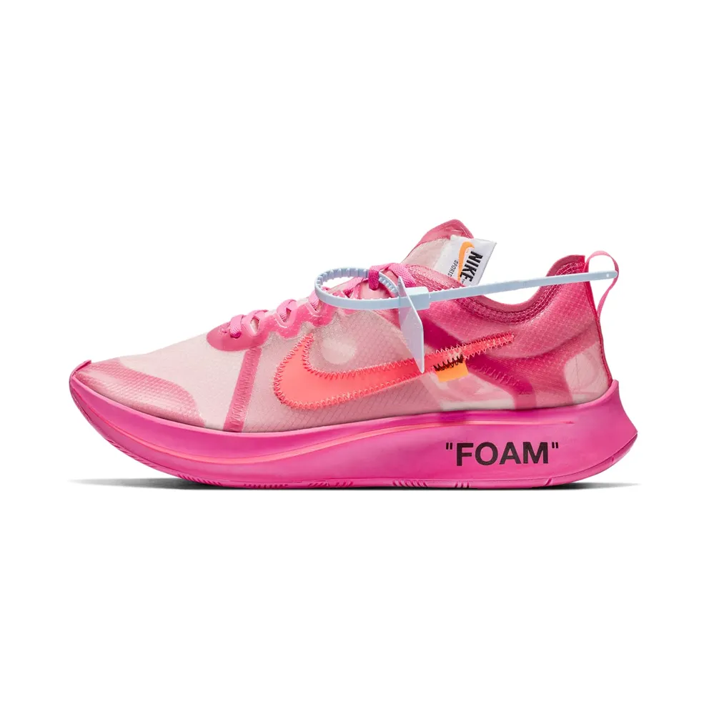 Nike x Off White Zoom Fly SP Racer Pink (2018) (AJ4588-600)