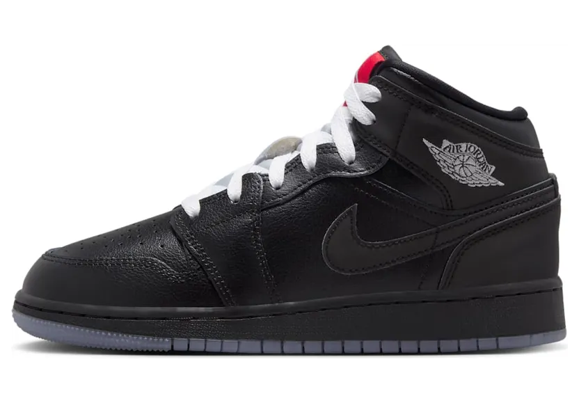 Jordan 1 Mid SE GS “Black Metallic Reimagined” (HV5180-010)