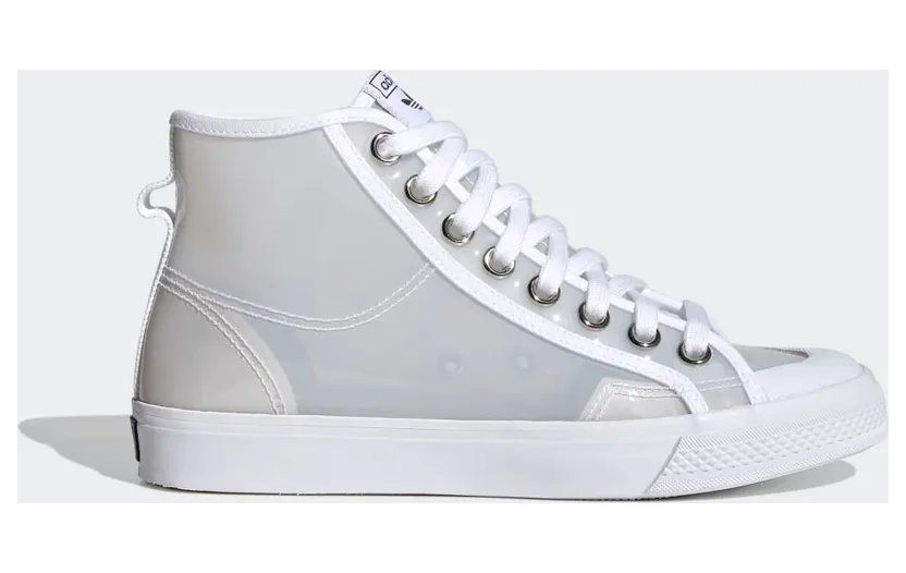 adidas Nizza Hi Jelly Schuh Cloud White / Core Black / Silver Metallic (FW9940)
