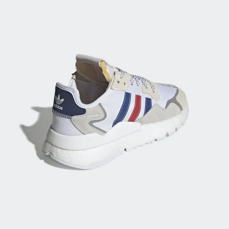 adidas Nite Jogger Cloud White Collegiate Royal Cloud White/Collegiate Royal/Scarlet (FV3586)
