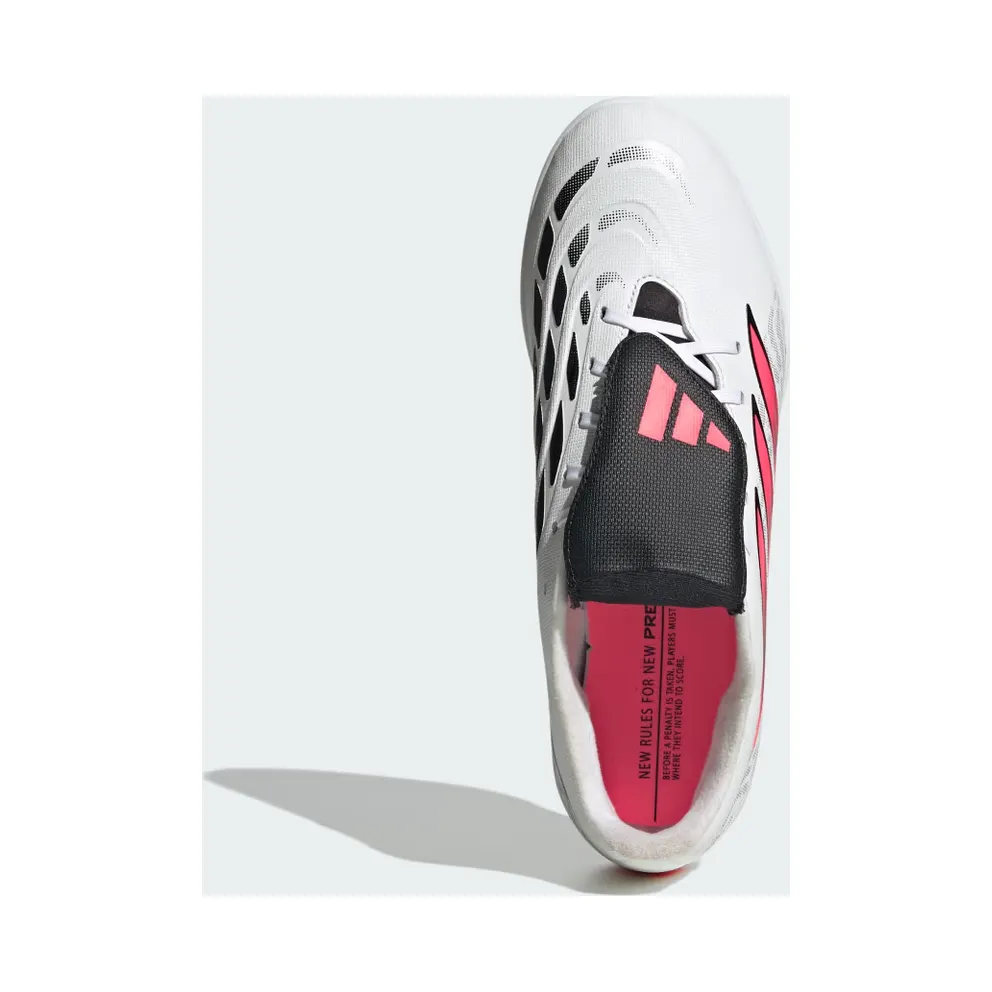 adidas Predator Club Sala Fold-over Tongue Indoor Football Boots “Cloud White / Solar Turbo / Core Black” (KJ6730)