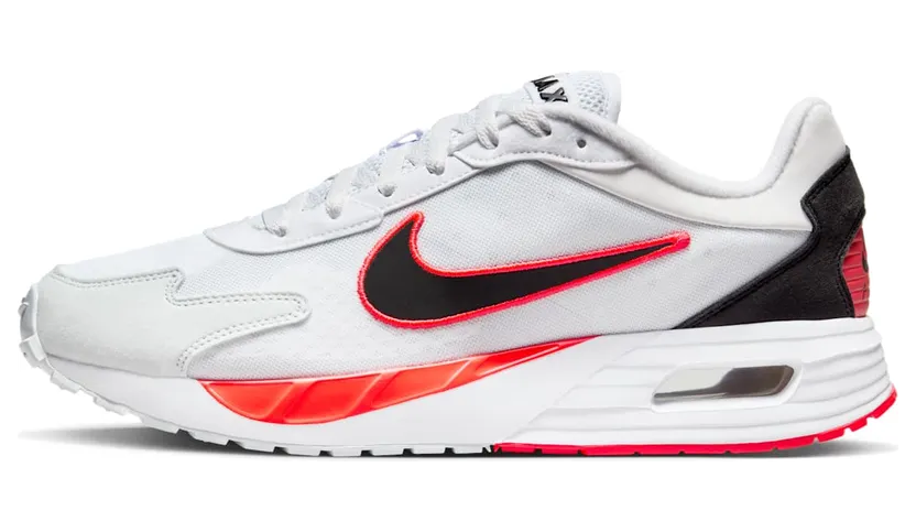 Nike Air Max Solo White Bright Crimson Pure Platinum Black (DX3666-105)