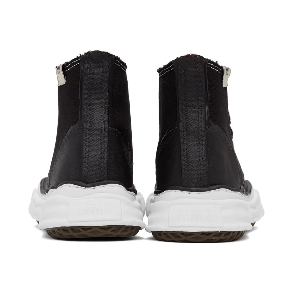 Miharayasuhiro Black & White Peterson High-Top (A08FW715)
