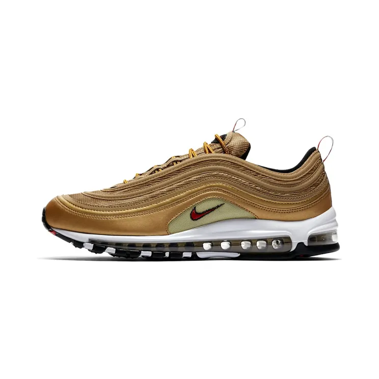 Nike Air Max 97 “Metallic Gold / White / Black / Varsity Red” (AJ8056-700)