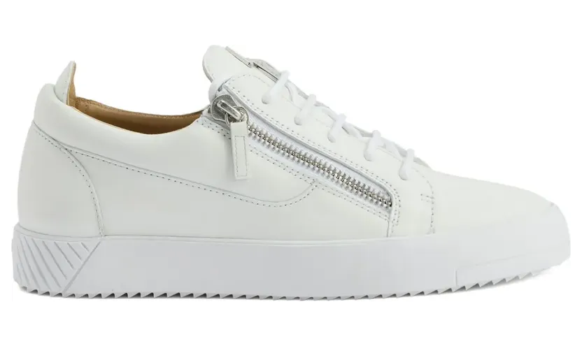 Giuseppe Zanotti Frankie Sneakers mit Reißverschluss – Weiß (RU50028H06)