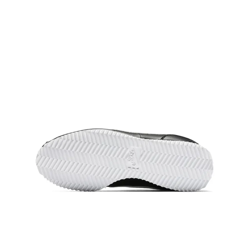 Nike Cortez Basic Leather Black White (GS) Black/White (904764-001)