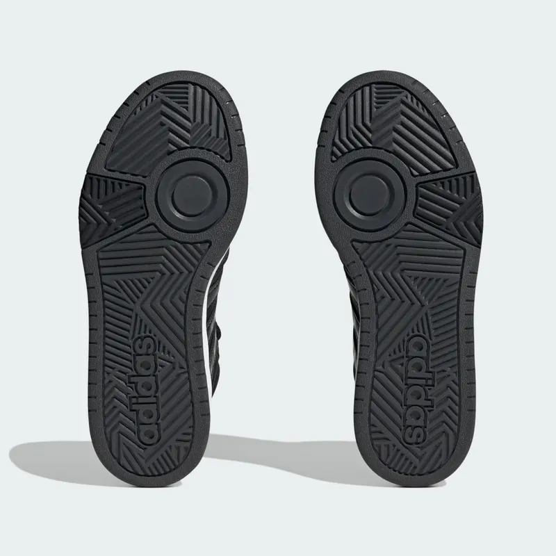 Adidas Hoops 3.0 Mid Lifestyle Basketball Classic Fur Lining Winterized Core Black / Carbon / Cloud White (GW6434)