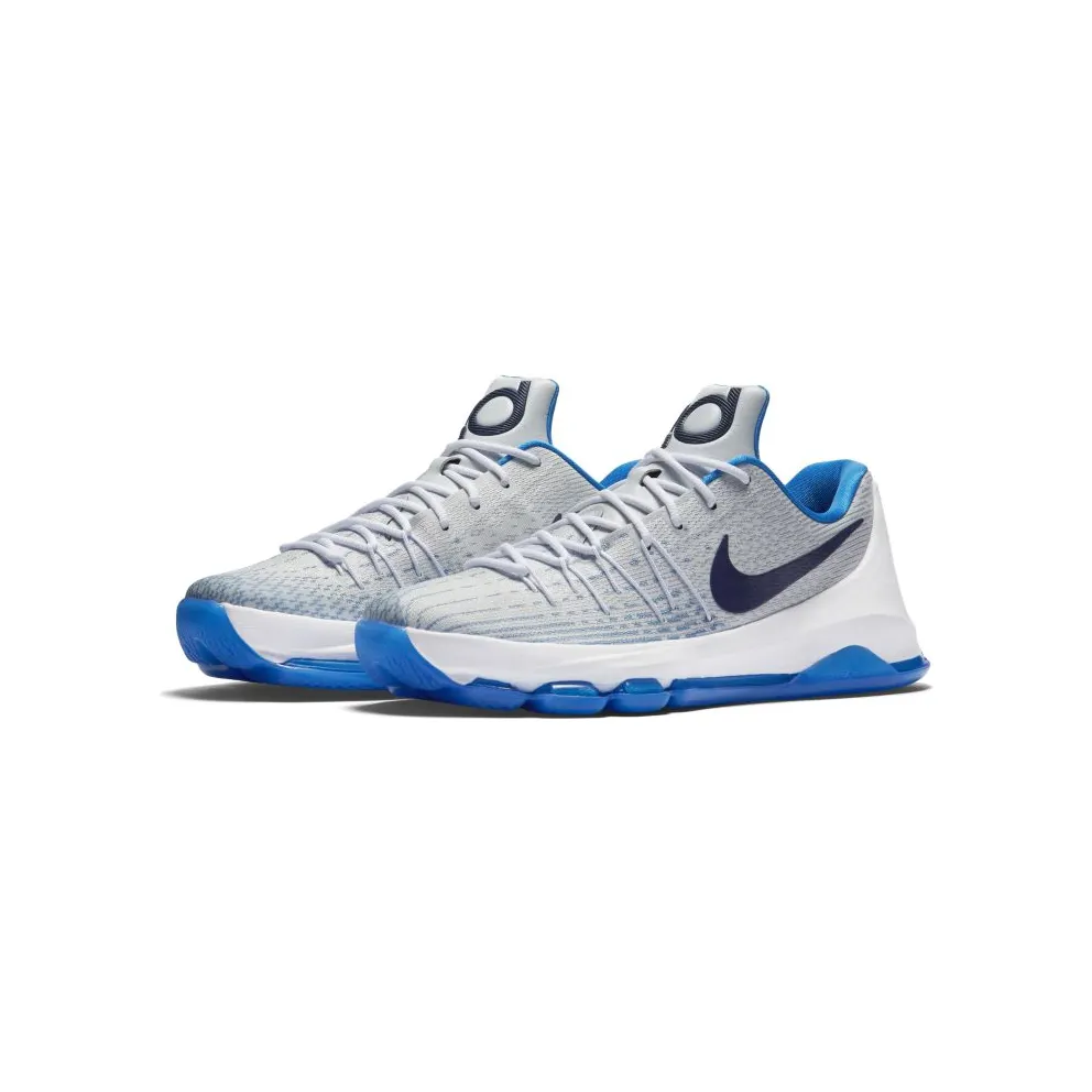 Nike KD 8 Photo Blue White/Midnight Navy-Photo Blue-Opti Yellow (749375-144)