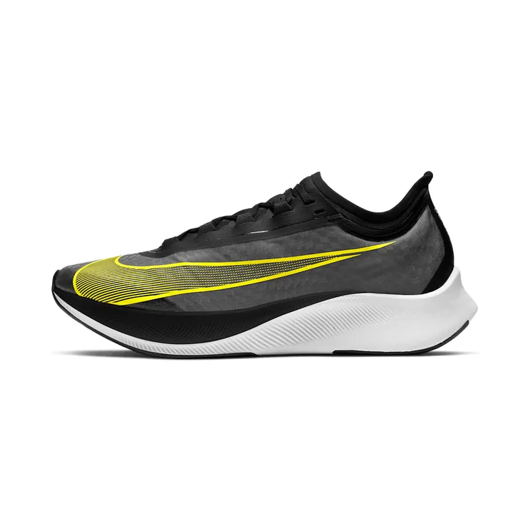 Nike Zoom Fly 3 “Black / White / Opti Yellow” (AT8240-006)