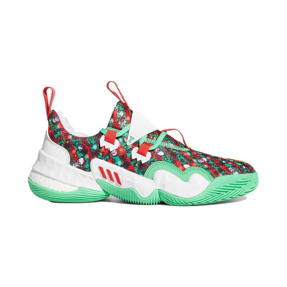 Adidas Trae Young 1 Semi Screaming Green / Vivid Red / Cloud White (GY0305)