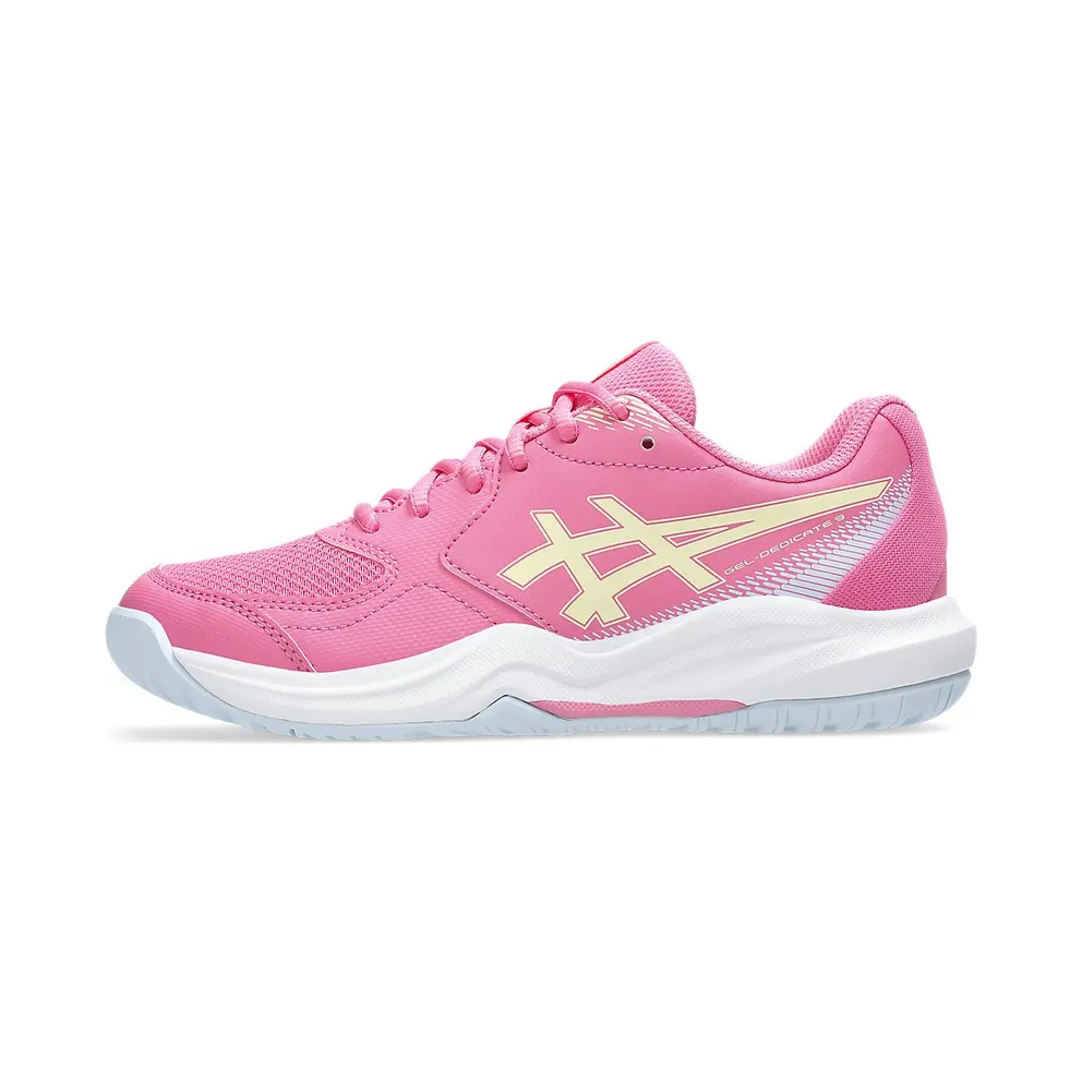 ASICS GEL-DEDICATE 9 GS “Dragon Fruit / Soft Yellow” (1044A085-700)