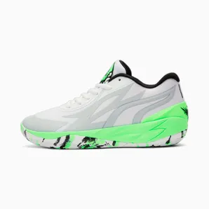 Puma MB.02 Lo LaMel-O basketbalschoenen Green/White (37940801)