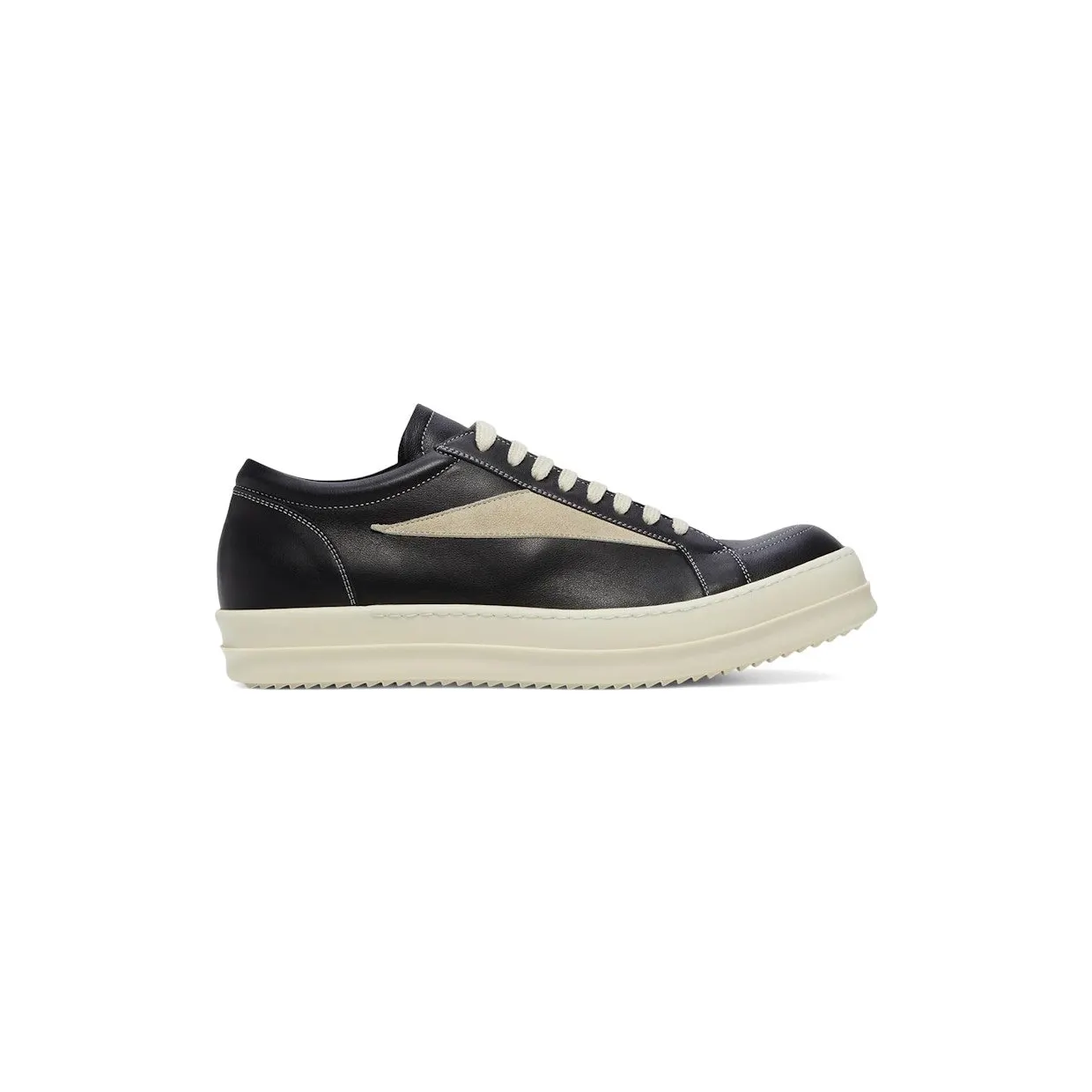 Rick Owens Concordians Vintage Low Black Milk (RU02E1897 LCOLVS 911)