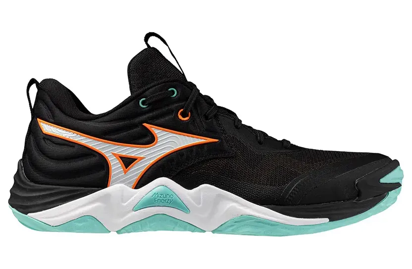 Mizuno Wave Momentum Elite Black Tangelo Ice Green (V1GA251212)
