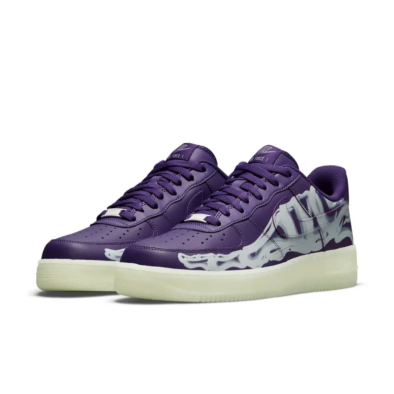 Nike Air Force 1 Purple Skeleton (CU8067-500)