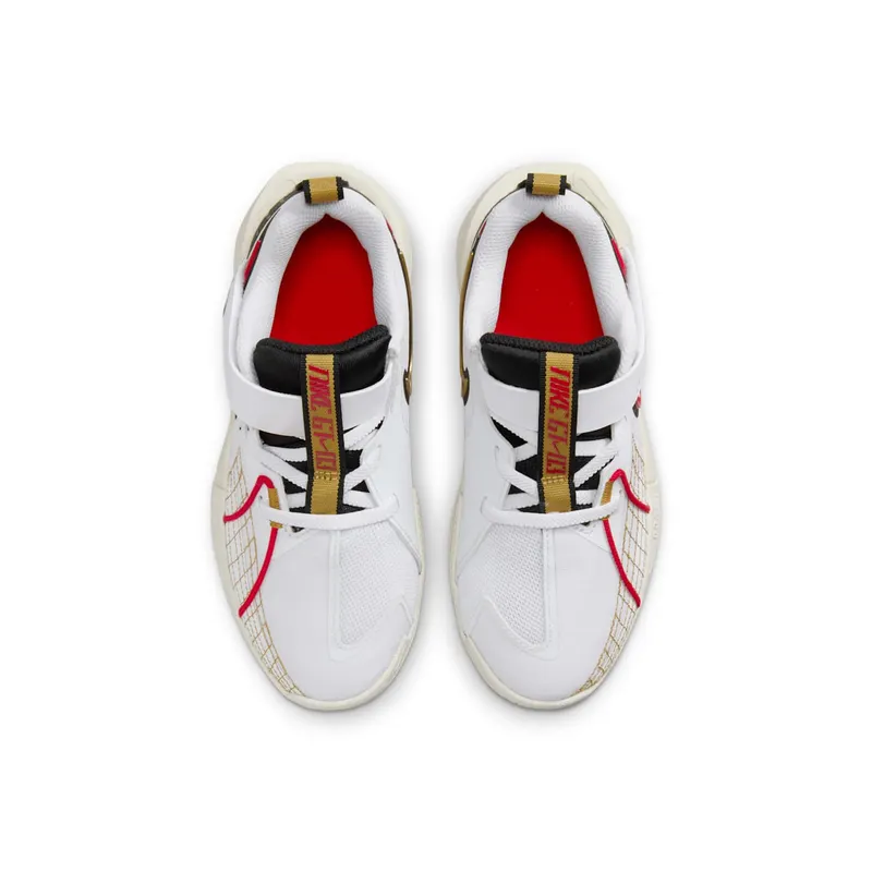 Nike GT Cut 3 White Black Bronzine University Red (FD7034-103)
