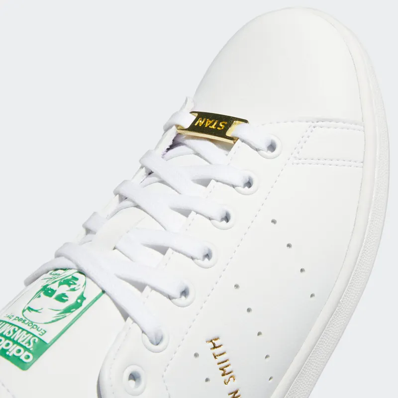 Adidas Stan Smith Cloud White / Green / Active Purple (GW0490)