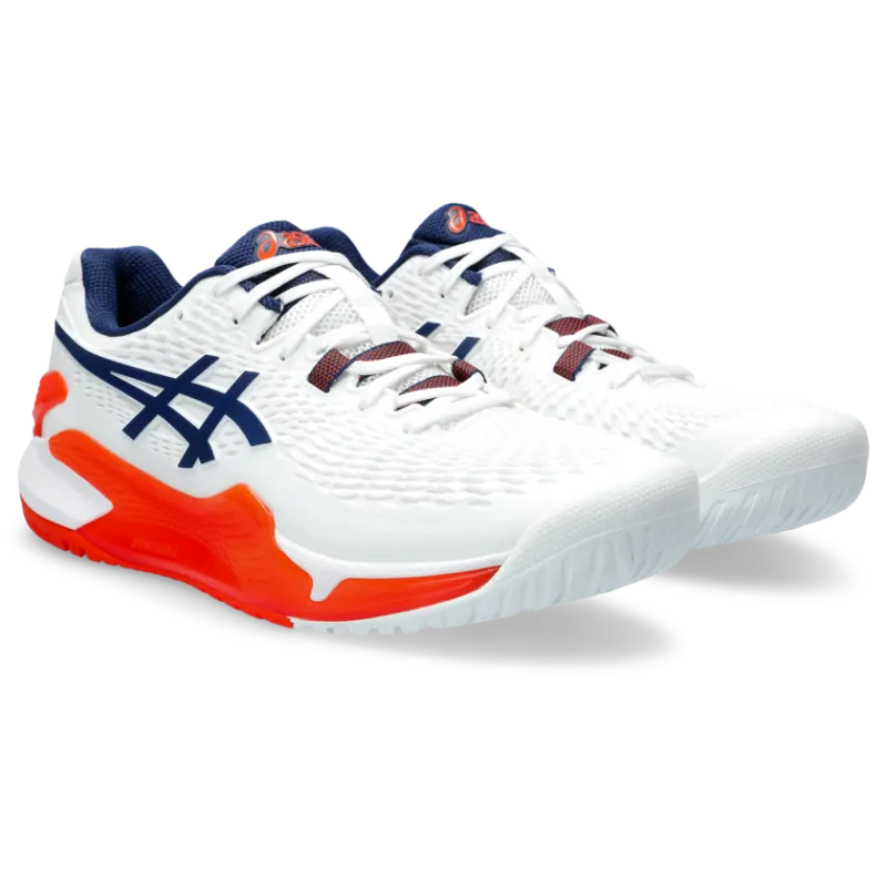 Asics Gel-resolution 9 White/Blue Expanse (1041A330.102)