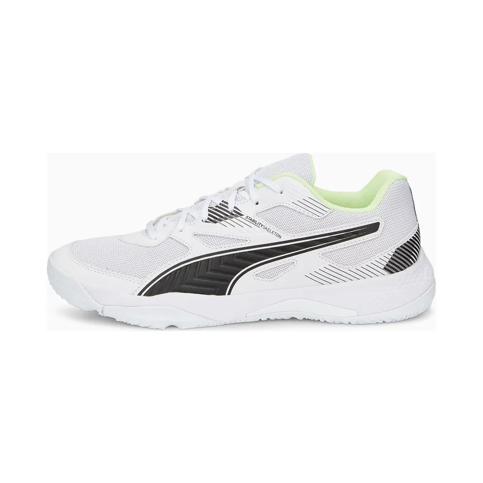 Puma Solarflash II indoorsportschoenen White/Blue/Black (106882-02)