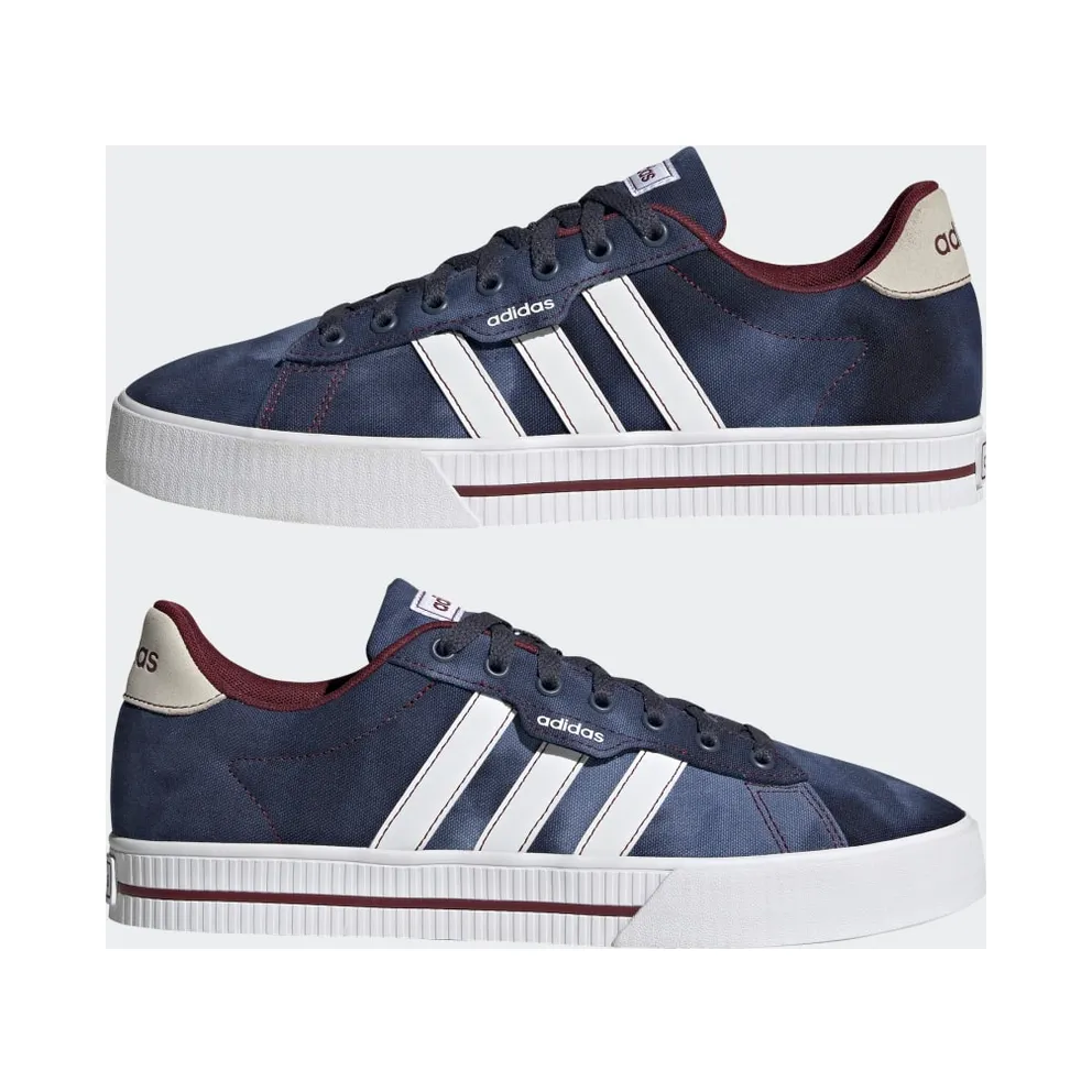 Adidas Daily 3.0 Lifestyle Skateboarding Suede Shadow Navy / Cloud White / Shadow Red (HP2986)