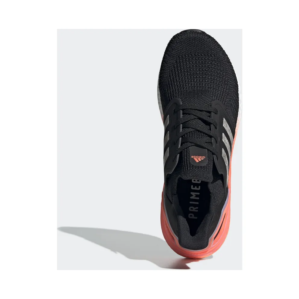 adidas Ultra Boost 20 Core Black Signal Coral Core Black/Cloud White/Signal Coral (EG0756)