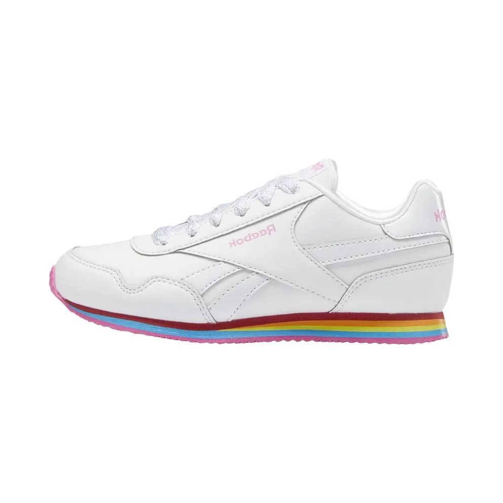 Reebok Royal CL Jog 3 Shoes Cloud White / Cloud White / True Pink (GW3708)