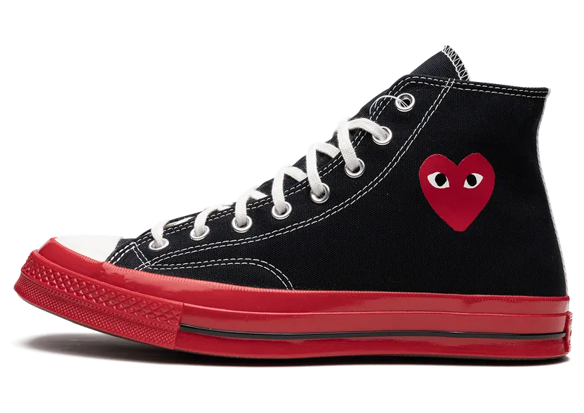 Converse Converse x Comme des Garçons PLAY Chuck 70 Black/Red/egret