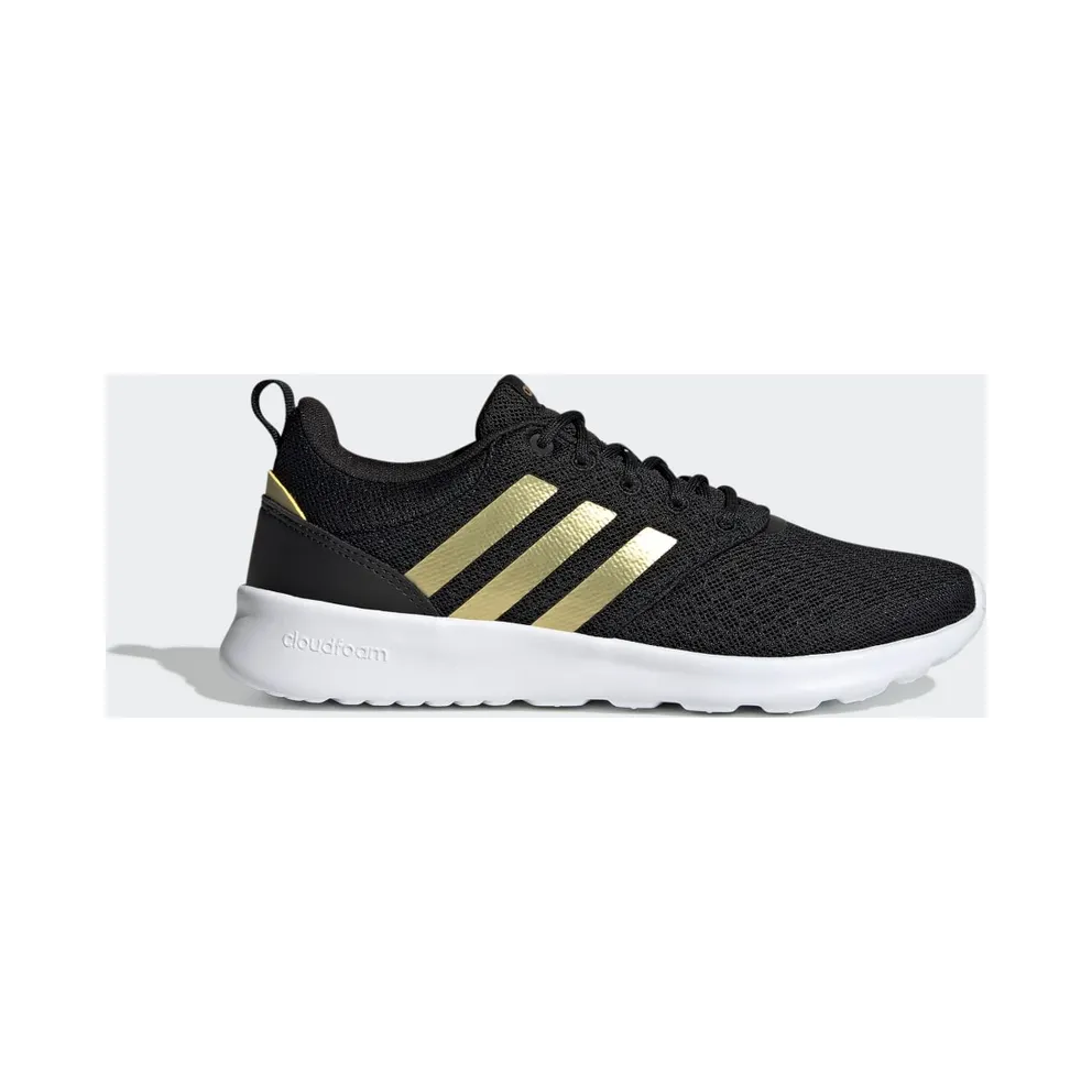 adidas QT Racer 2.0 Schuh Core Black / Gold Metallic / Cloud White (H05800)