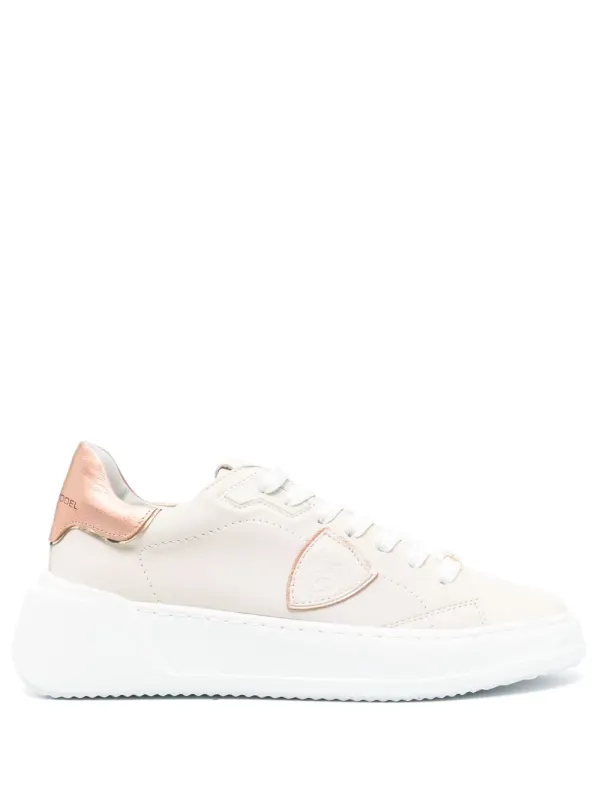 Philippe Model Paris Tres Temple low-top – Beige (BJLDWM03)
