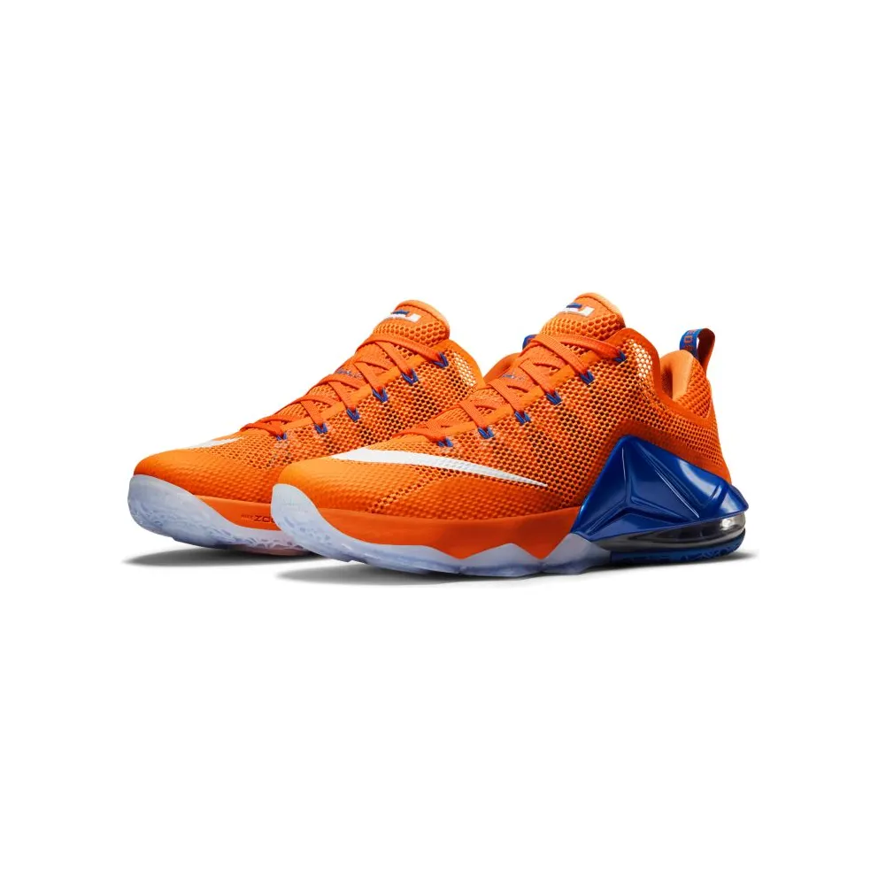 Nike LeBron 12 Low Cavs Classic Bright Citrus/White-Total Orange-Soar (724557-838)