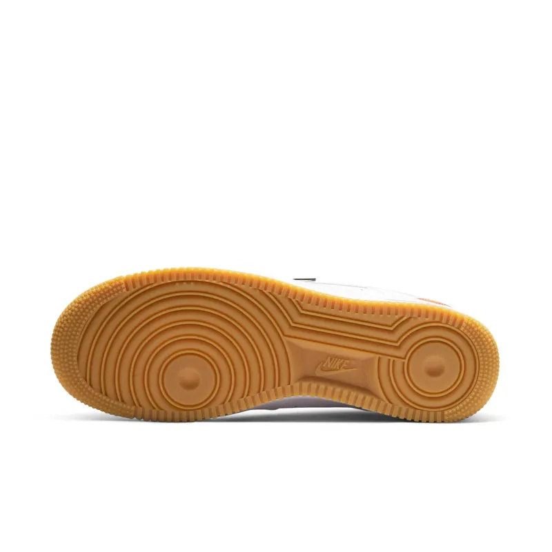 Nike Air Force 1 Low NBA White Crimson Gum White/Bright Crimson-Black-White (CT2298-101)