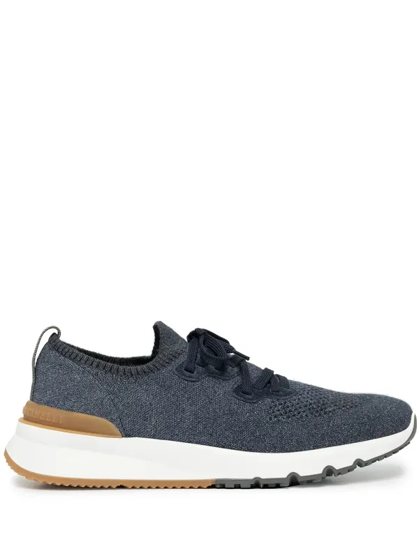 Brunello Cucinelli Klassische Sneakers – Blau (MZO250221CO250)