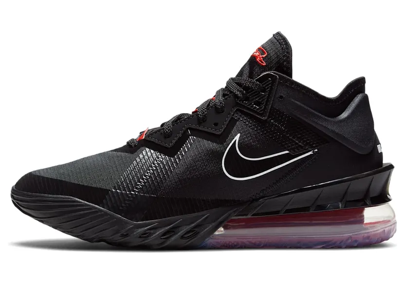 Nike Lebron 18 Low Black Red (CV7562-001)