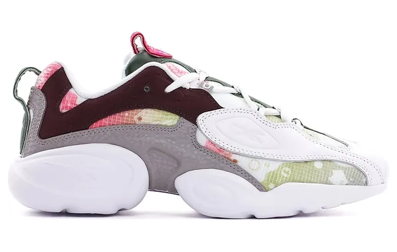 Reebok Electro 3D 97 Off The Hook White/Eggplant-Rustic Wine (Other Brands Other)