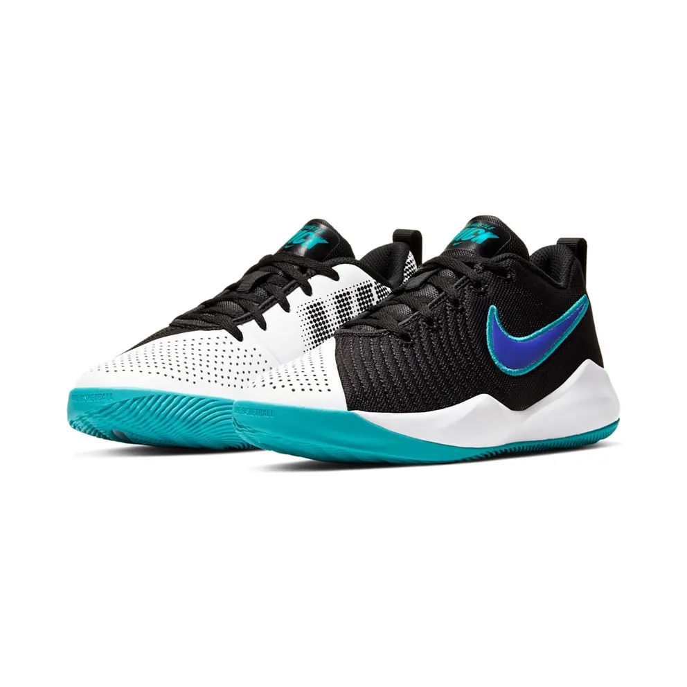 Nike Team Hustle Quick 2 Black Oracle Aqua (GS) Black/Oracle Aqua/White (AT5298-009)