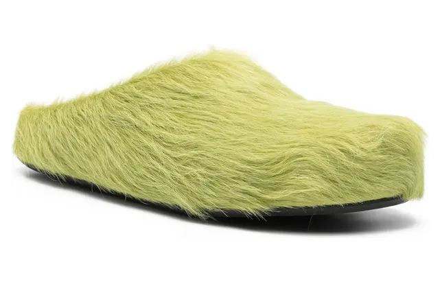 Marni Fussbett Sabot Slippers “Green” (P4122 SBMR000600 00V37) (4)