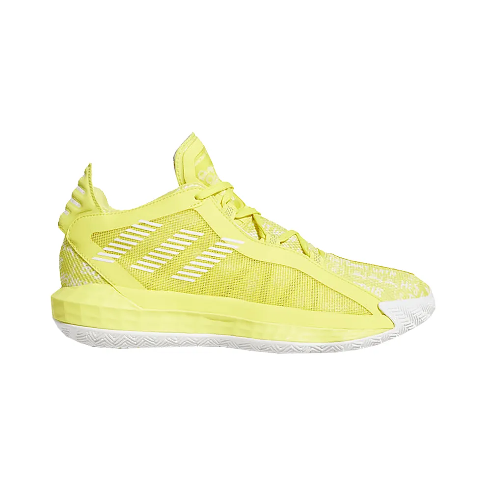 adidas Dame 6 Shock Yellow White