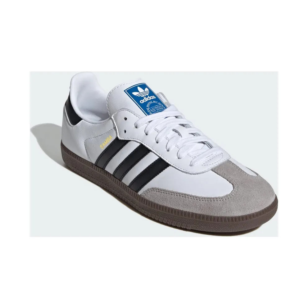 adidas Samba White Black Gum Cloud White/Core Black/Clear Granite (B75806)