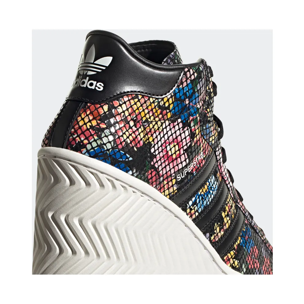 adidas Superstar Ellure Floral (W) Core Black/Off White/Red (FW3201)