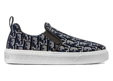 Dior Solar Slip-On Blue Oblique