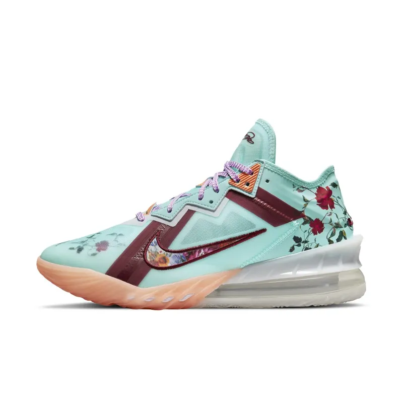 Nike LeBron 18 Low Floral (CV7562-400)