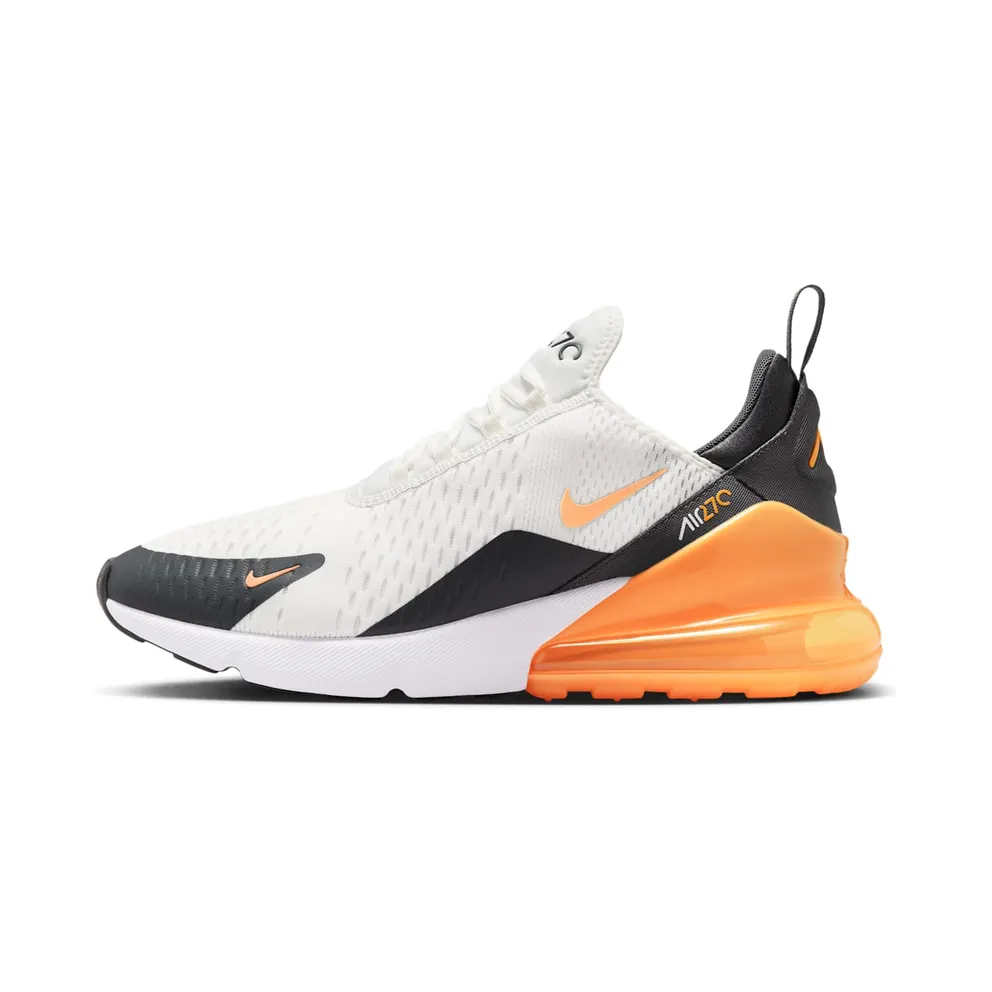 Nike Air Max 270 Summit White Anthracite White Laser Orange (AH8050-114)