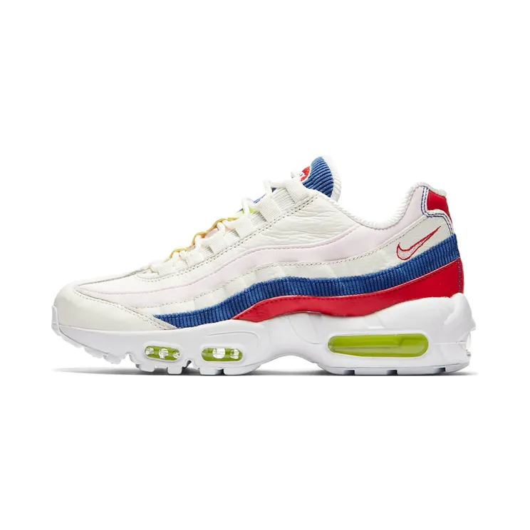Nike Air Max 95 Corduroy Panache (W) “Sail / Racer Blue / Arctic Pink” (AQ4138-101)