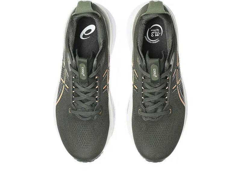 ASICS GEL-KAYANO 33 “Vintage Khaki / Bright Sunstone” (1011C167-200)