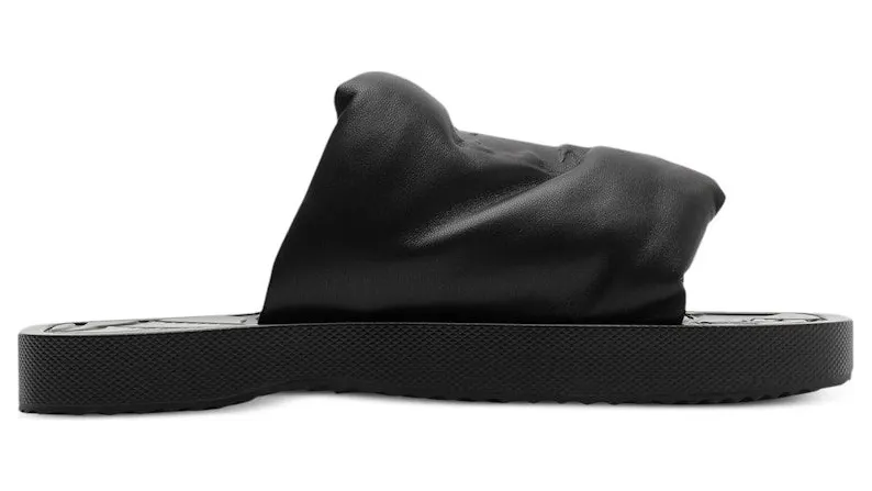 Burberry EKD Slab Slides Black (8081566)
